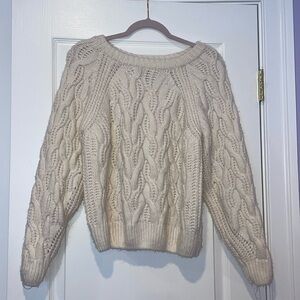 H&M Cream Cozy Sweater
